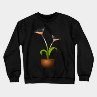 Cocktail Lily Calla Crewneck Sweatshirt